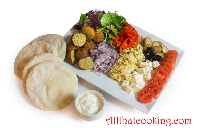 Falafel with hummus