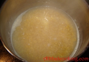 Boil bulgur