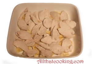 chicken and bananas